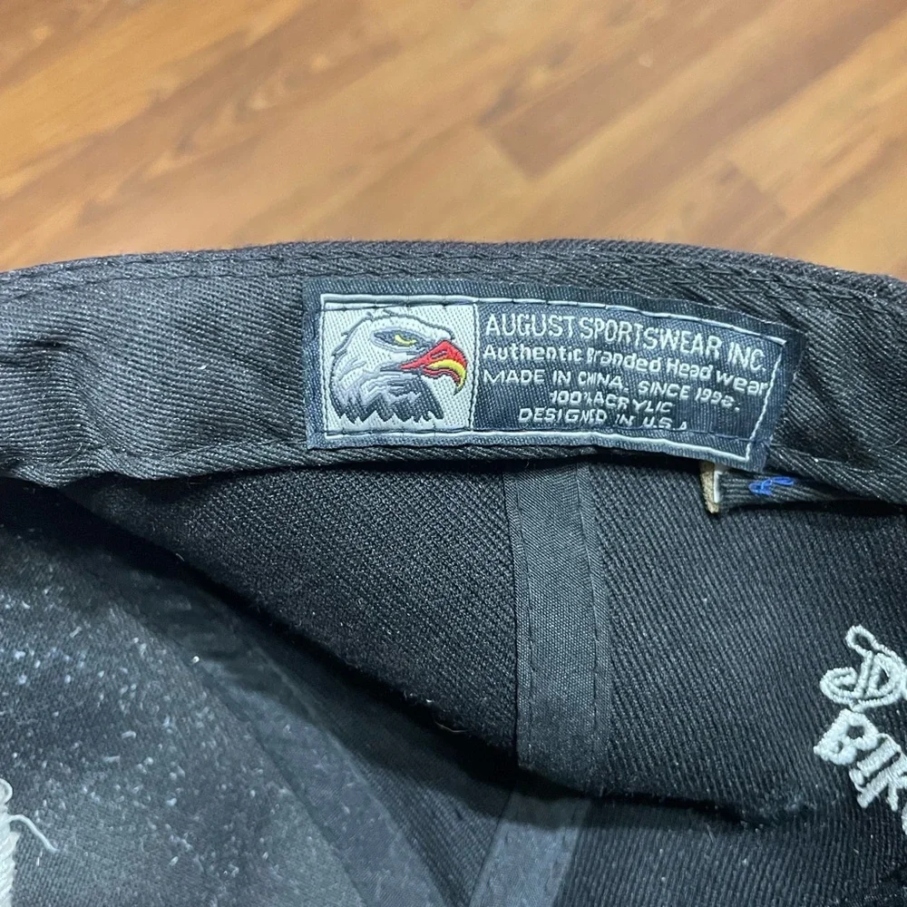 Daytona Beach Bike Week Black with Eagle and Claws Embroidered Cap